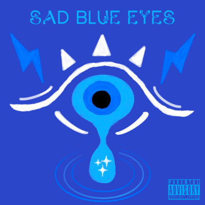 Sad Blue Eyes Front Cover