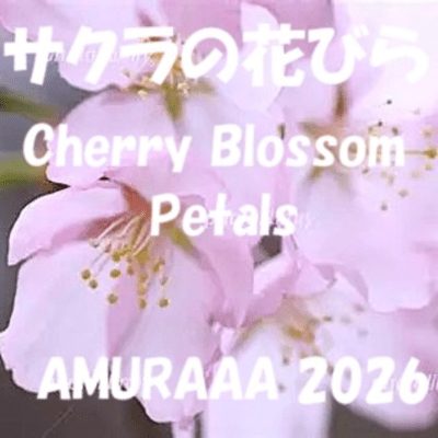 Cherry blossom petals Front Cover