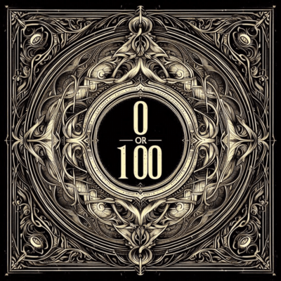0 or 100 Front Cover