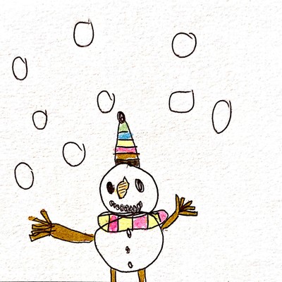 Silent Snowy Christmas Front Cover