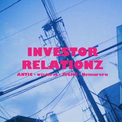INVESTOR RELATIONZのジャケット写真