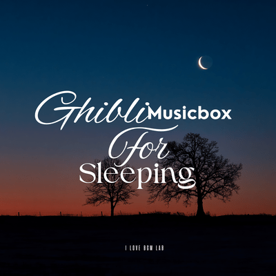 Ghibli Musicbox For Sleeping Front Cover