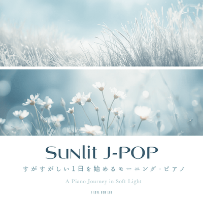 SUNLIT J -POP - Morning Piano to Start a Refreshing Day - Front Cover