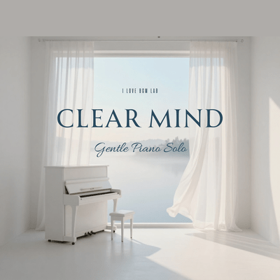 Clear Mind - Gentle Piano Solo Front Cover