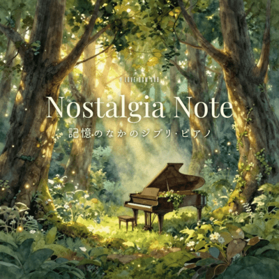 Nostalgia Note - Ghibli Piano from Memories Front Cover