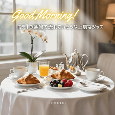 Good morning - High-quality jazz that sounds like it would be playing at a hotel breakfast. Front Cover