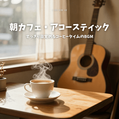 Morning Cafe Acoustic - Background music for a refreshing coffee break. Front Cover