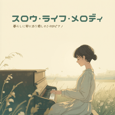 Slow Life Melody - J -POP Piano Lounge that accompanies your everyday life - Front Cover