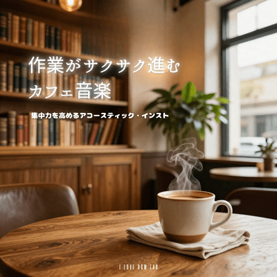 Cafe Music for Smooth Workflow - Acoustic Instrumentals to Boost Concentration Front Cover