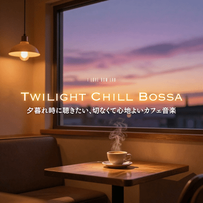 Twilight Chill Bossa - Bittersweet yet soothing café music perfect for the twilight hours. Front Cover