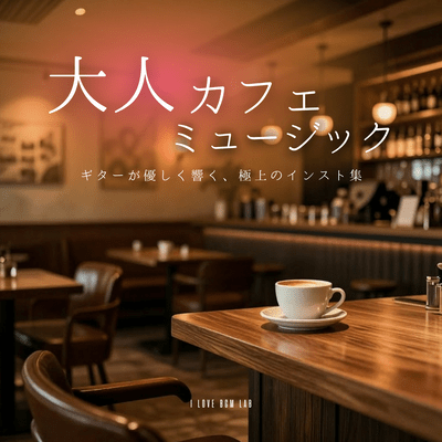 Sophisticated Café Music - A superb instrumental collection with the gentle resonance of the guitar. Front Cover