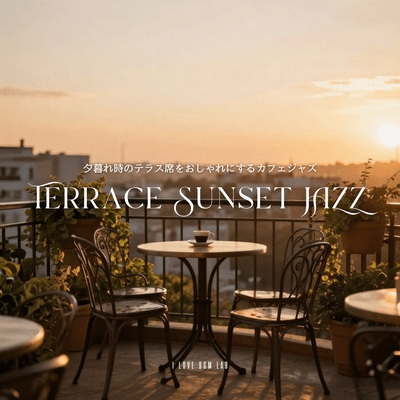 Terrace Sunset JAZZ - Café jazz to add a touch of style to terrace seating at sunset Front Cover