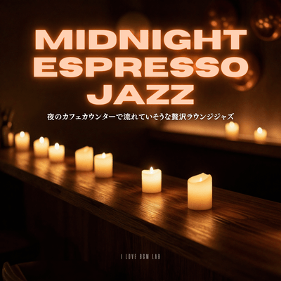 Midnight Espresso JAZZ - Luxurious lounge jazz that might be playing at a late-night café counter. Front Cover