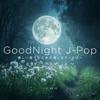Good Night J -POP - Soothing Piano Covers for a Peaceful Sleep Front Cover