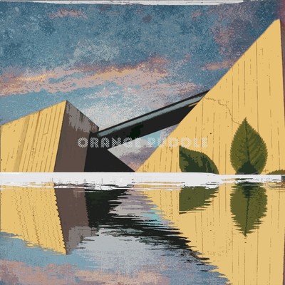 orange puddle Front Cover