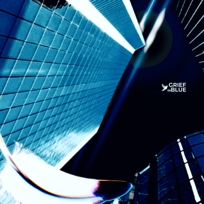 Grief in blue Front Cover