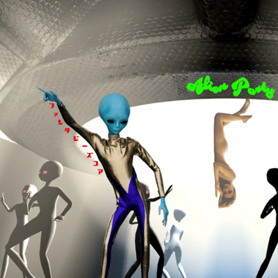 Alien Party Front Cover