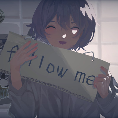 Follow Me. (feat. Yamine Renri) Front Cover