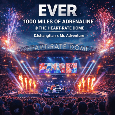 EVER (1000 MILES OF ADRENALINE @ THE HEART-RATE DOME) Front Cover