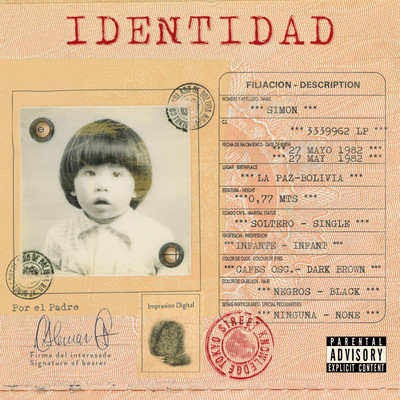 IDENTIDADのジャケット写真