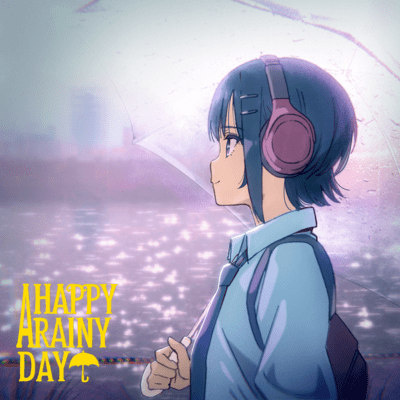 A HAPPY RAINY DAY Front Cover
