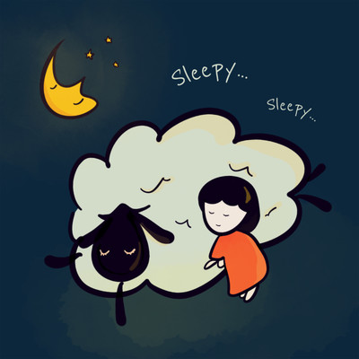 Sleeping Sheep Front Cover