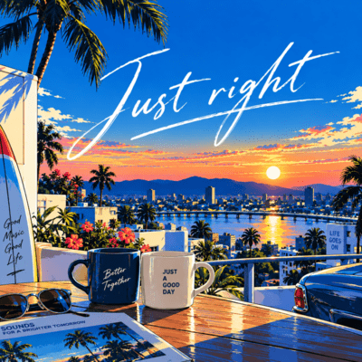 just rightのジャケット写真