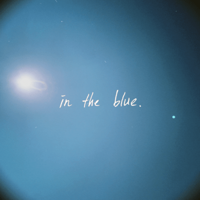 in the blue.のジャケット写真