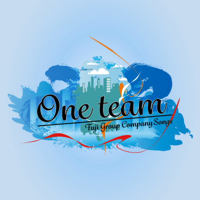 One team (Fuji Group Company Songs) Front Cover
