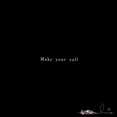 Make Your Call Front Cover