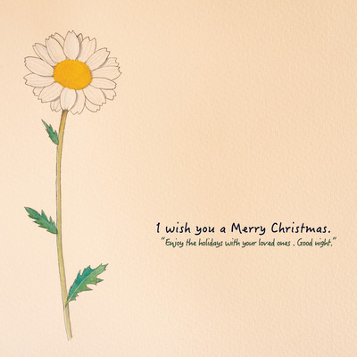 I wish you a Merry Christmas.のジャケット写真