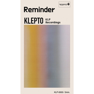 Reminderのジャケット写真