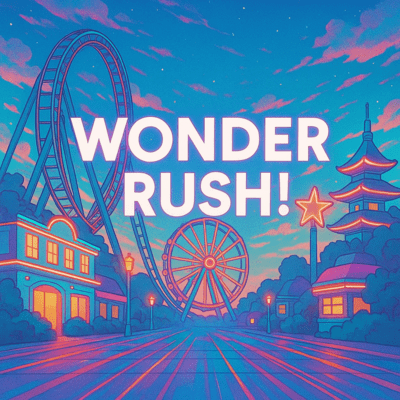 Wonder Rush! (feat. Kazuyo) Front Cover