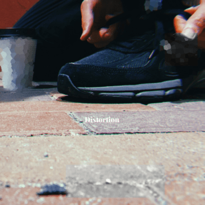 Distortion Front Cover