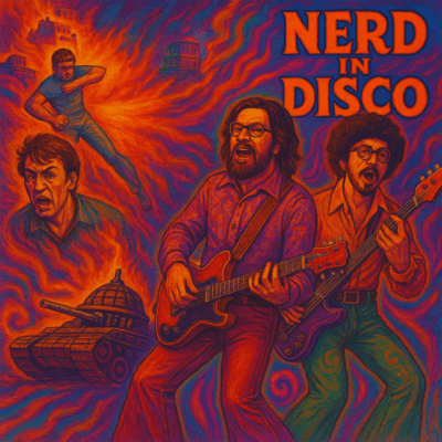 NERD IN DISCO BEGINS Front Cover