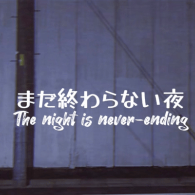 The night is never-ending Front Cover