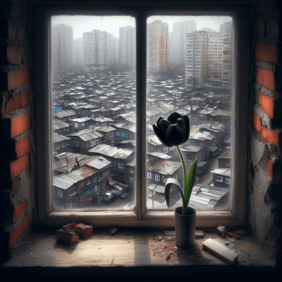 Black Tulip Front Cover