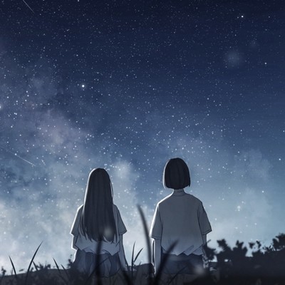 If the shooting star falls. Front Cover