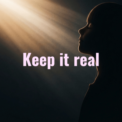 Keep it real Front Cover