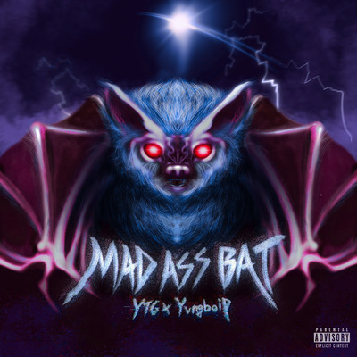 MAD ASS BAT (feat. Yvngboi P) Front Cover