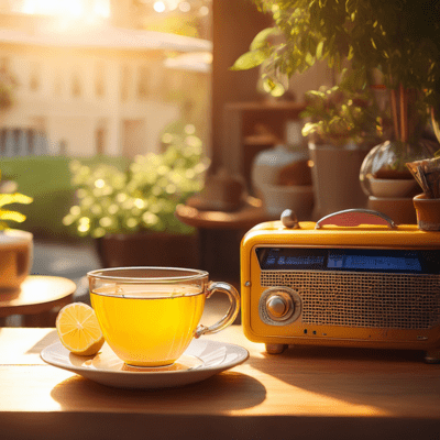 Baba Cafe on the radio Front Cover