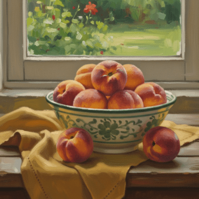 Work music Peach Front Cover