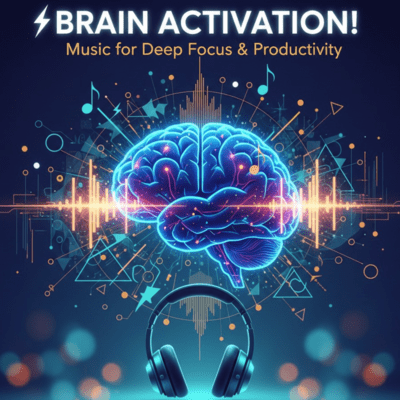 Brain Power! Work Music Front Cover