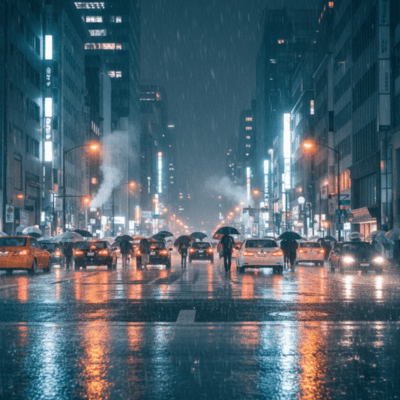 study music of rain Front Cover