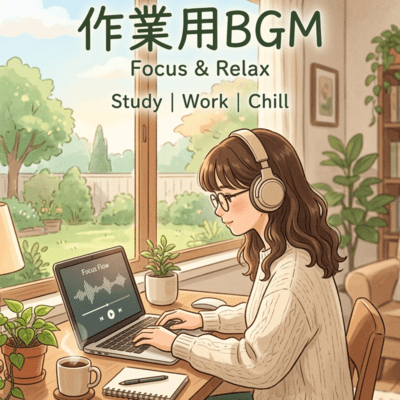 Relaxing Background Music for Work and Study Front Cover