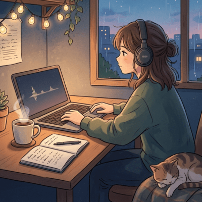 集中できるカフェミュージックのジャケット写真