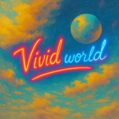 Vivid world (feat. 三浦風雅)のジャケット写真