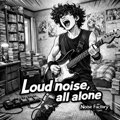 Loud noise all alone Front Cover