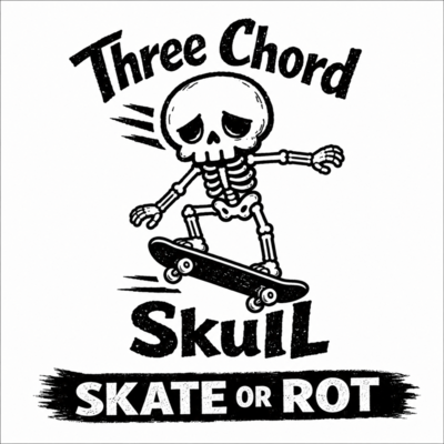 SKATE OR ROT Front Cover