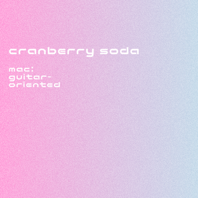 cranberry soda Front Cover